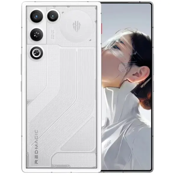 NUBIA Telefon mobil NUBIA Nubia RedMagic 11 Air, 6.85 inch OLED, 16GB RAM, 512GB stocare, 5G, Alb