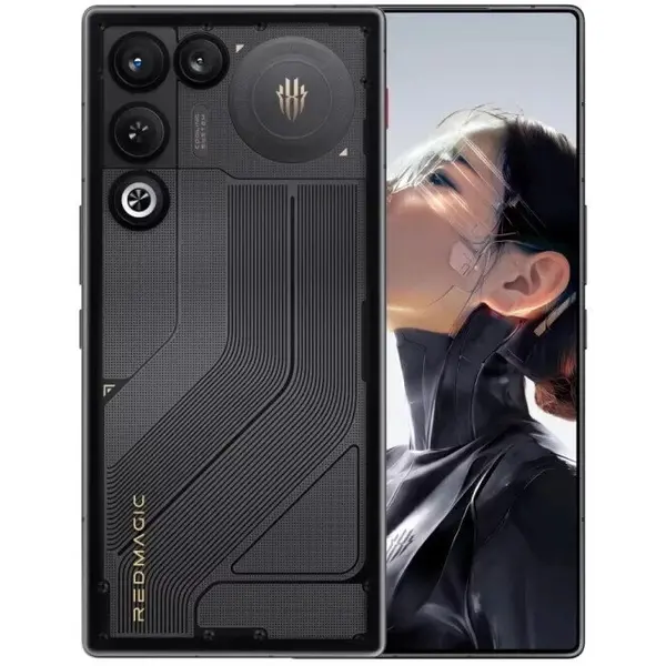 NUBIA Telefon mobil NUBIA RedMagic 11 Air, 6.85 inch AMOLED, 16GB RAM, 512GB stocare, 5G, Negru