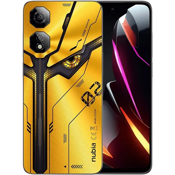 NUBIA Telefon mobil ZTE Nubia NEO 2, Dual SIM, 256GB, 8GB RAM, 5G, Galben