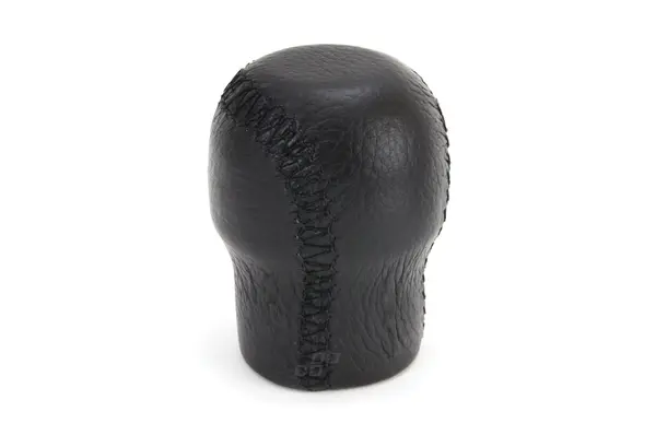 Nuca schimbator de viteza din piele neagra cu fir negru - 01757