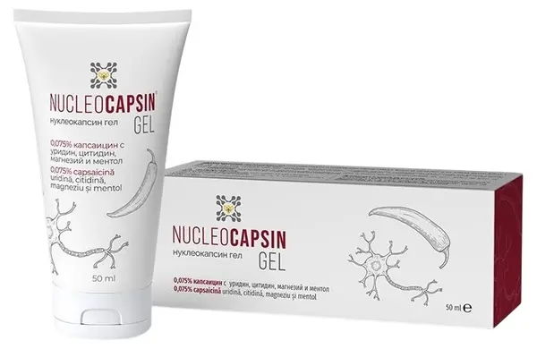 Nucleocapsin gel analgezic, 50 ml, Naturpharma