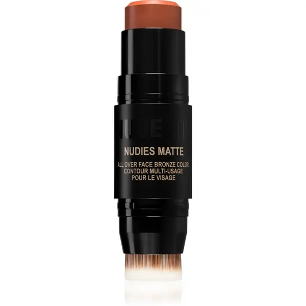 Nudestix Nudies Matte machiaj multifuncțional pentru ochi, buze și față culoare Sunkissed 7 g