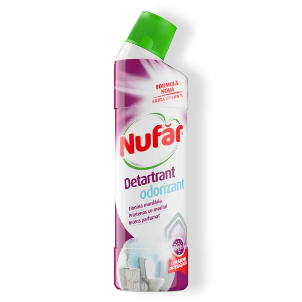 Nufăr Detartrant Odorizant, Curăță Toaleta și Obiectele Sanitare, Elimină Mirosurile, 750 Ml