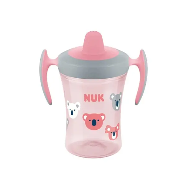 NUK Evolution Cana Trainer, roz, 6 luni+, 230ml