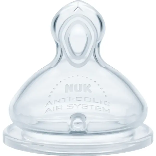 NUK First Choice Flow Control tetină pentru biberon 6m+ 2 buc