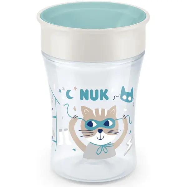NUK Magic Cup ceasca cu capac 8m+ Green 1 buc