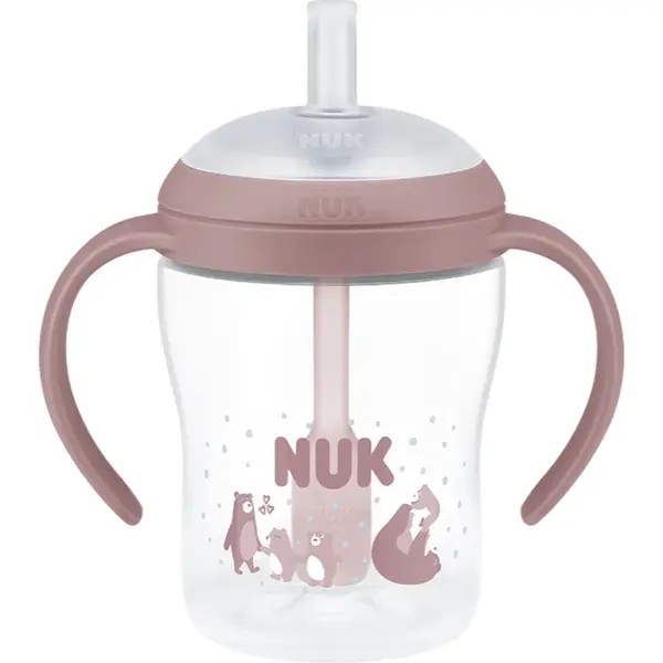 NUK Perfect Match Bear biberon cu pai 8m+ 1 buc