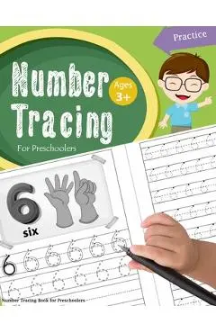 Number Tracing Book for Preschoolers: Number tracing books for kids ages 3-5, Number tracing workbook, Number Writing Practice Book, Number Tracing Bo - Handwriting Workbook