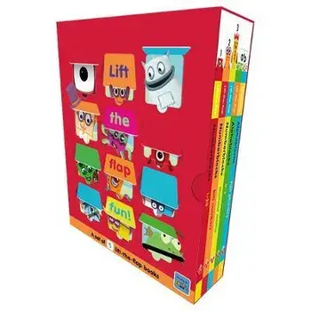 Numberblocks and Alphablocks 5 Book Lift-the-Flap Set, Box Set/Sweet Cherry Publishing