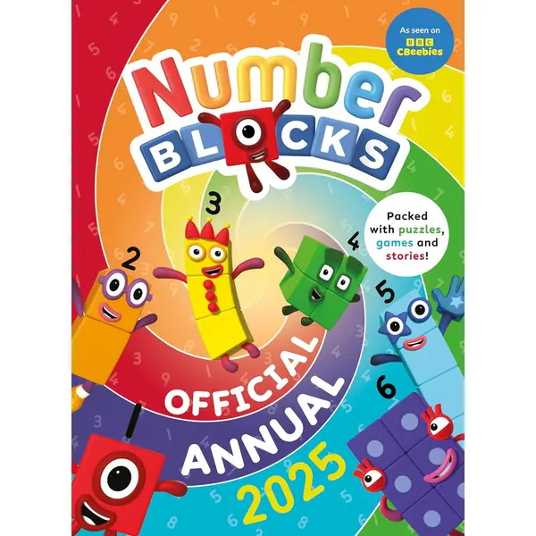 Numberblocks Carte de activitati Numberblocks Marea mea carte cu activitati, 72 pagini, limba engleza, varsta 3 ani+