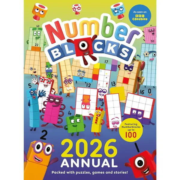 Numberblocks Carte de copii Numberblocks - Marea carte cu activitati Numberblocks 2026, 3-7 ani