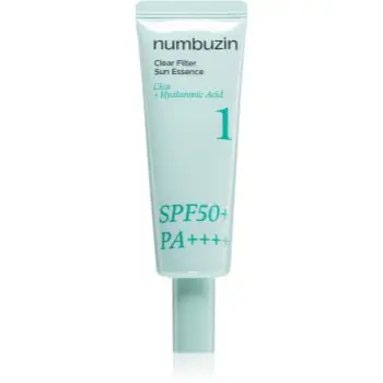 Numbuzin No. 1 Clear Filter Sun Essence esență cu efect iluminator cu efect calmant