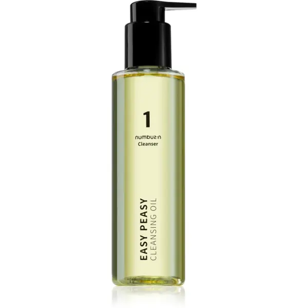 Numbuzin No. 1 Easy Peasy Cleansing Oil ulei pentru indepartarea machiajului Ulei de curățare hidrateaza pielea si inchide porii 200 ml