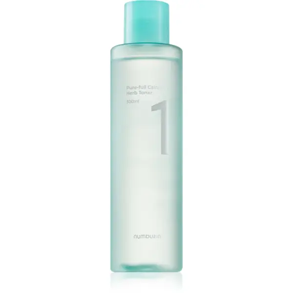 Numbuzin No. 1 Pure-Full Calming Herb Toner tonic facial cu efect calmant pentru pielea problematica 300 ml