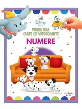 Numere. Prima mea carte cu autocolante. Disney bebe/***