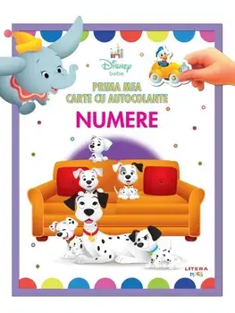 Numere. Prima mea carte cu autocolante. Disney bebe/***
