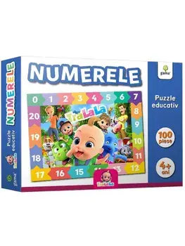 Numerele. Puzzle educativ (100 piese)/***