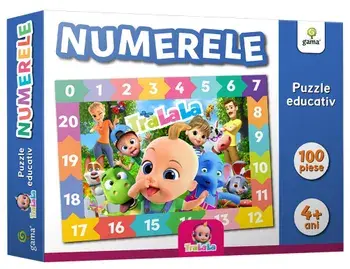 Numerele. Puzzle educativ (100 piese)/***