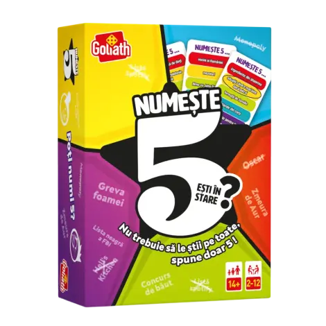 Numeste 5, joc de petrecere