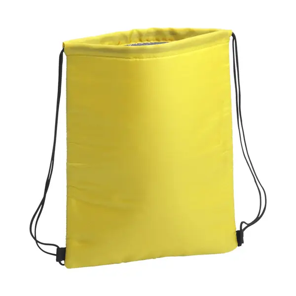 Nunat geantă drawstring termoizolantă - galben