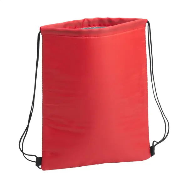 Nunat geantă drawstring termoizolantă - roșu