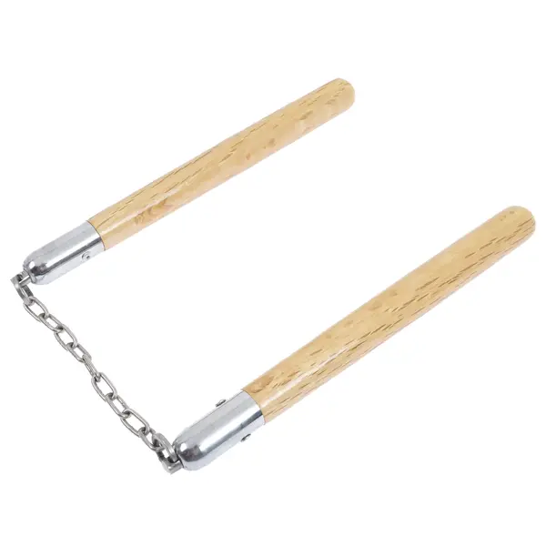 Nunceag nunchucku, lemn, 31 cm, bej