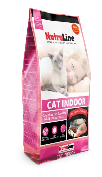 Nutraline Cat Indoor - 10-kg,nutraline