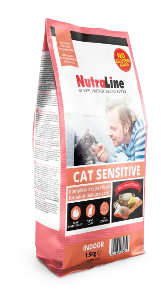 Nutraline Cat Sensitive K - 10-kg,nutraline