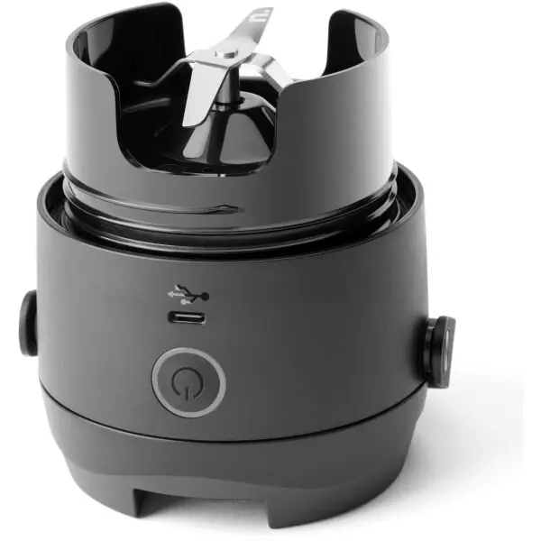 NUTRIBULLET Baza cu motor reincarcabil nutribullet AS00007592, Pentru nutribullet Flip, 11.1V, Capac cu maner de transport si lama din otel inoxidabil