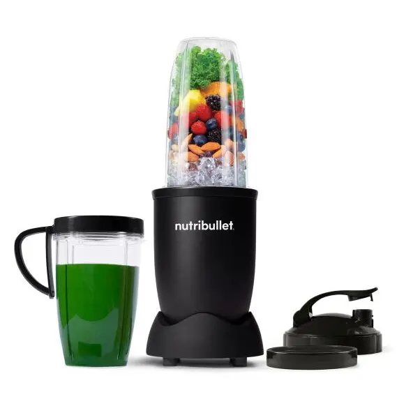 NUTRIBULLET Blender Nutribullet Pro NB907MAB, 900 W, 1 viteza, 5 accesorii, Negru