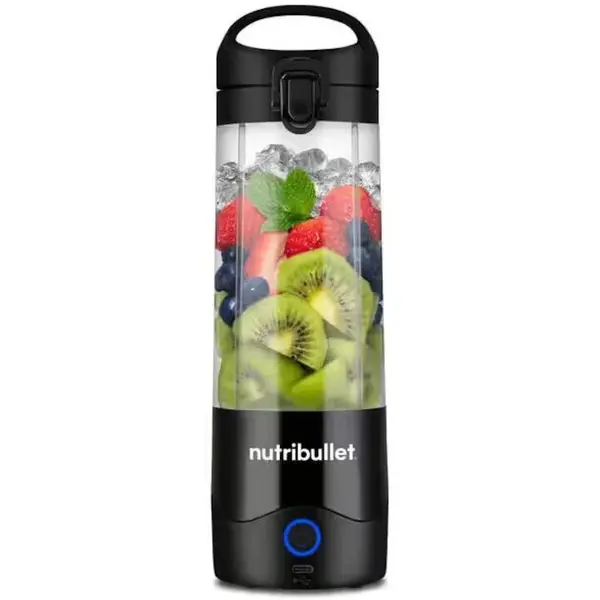 NUTRIBULLET Blender portabil Nutribullet® NBP003B, cupa 475 ml, USB-C, Negru