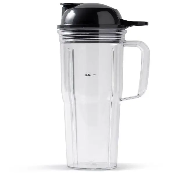 NUTRIBULLET Cana cu capac cu maner nutribullet ANBHC24DL - AS00002875, 700ml, Pentru Blender Combo, Pro 1000, Select, Smart Touch si Triple Prep System