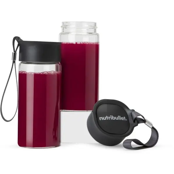 NUTRIBULLET Set 2 sticle de suc cu capac nutribullet ANBJ2JB12DL - AS00002876