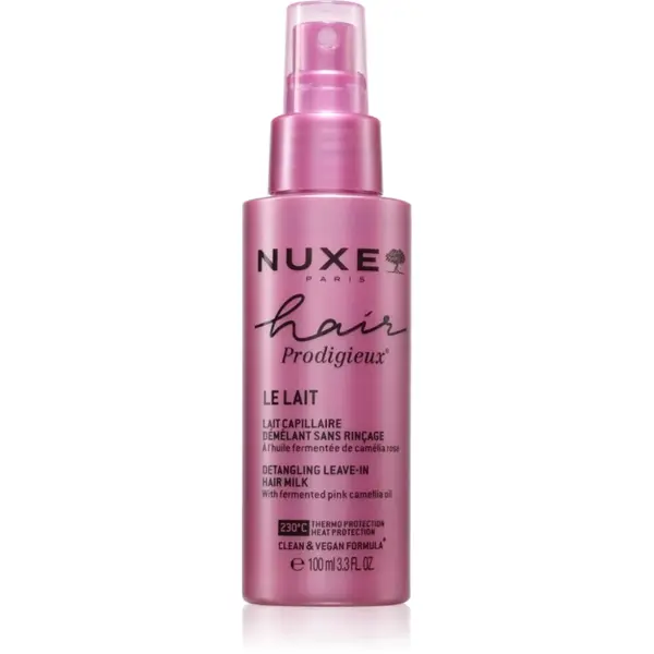 Nuxe Hair Prodigieux® Le Lait lapte pentru par ce nu necesita clatire pentru par usor de pieptanat 100 ml