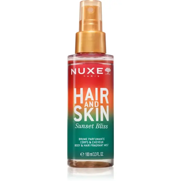 Nuxe Hair & Skin Sunset Bliss brumă parfumată pentru corp si par pentru femei 100 ml