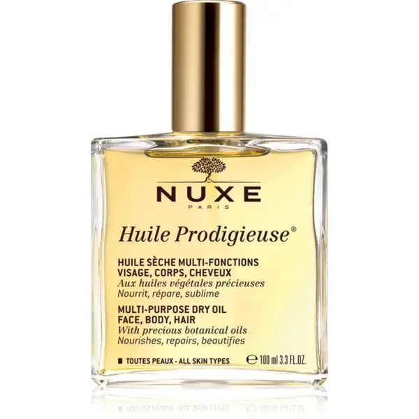 Nuxe Huile Prodigieuse ulei multifuncțional pentru față, corp și păr 100 ml