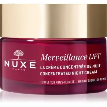 Nuxe Merveillance Lift crema de noapte pentru fermitate pentru corectarea ridurilor