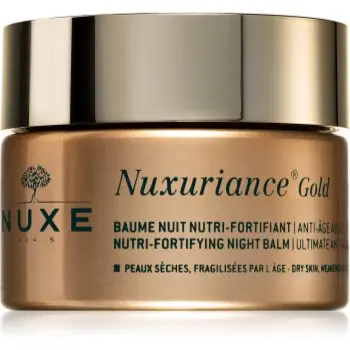 Nuxe Nuxuriance Gold balsam de noapte hrănitor, pentru fortificarea tenului