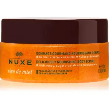 Nuxe Rêve de Miel Deliciously Nourishing Body Scrub Exfoliant hrănitor pentru corp