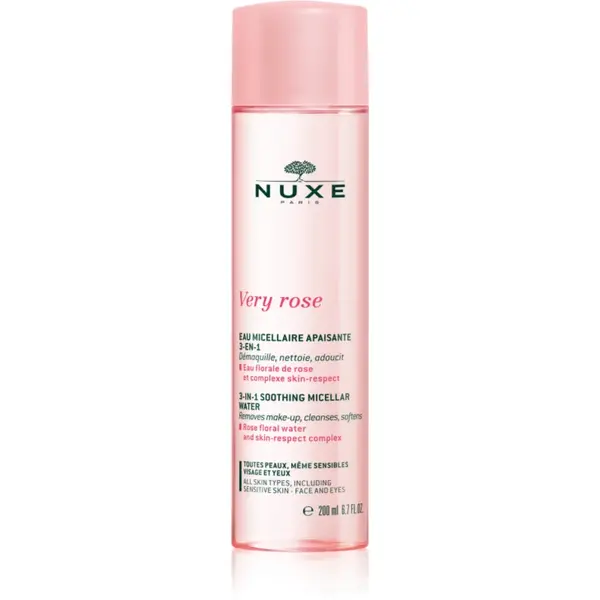 Nuxe Very Rose Apă micelară calmantă 200 ml