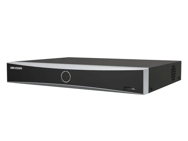 NVR 16 canale AcuSense Hikvision DS-7616NXI-K1(D), 4K 8MP, latime banda 160Mbps, 1 port SATA