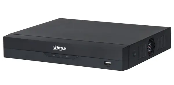 NVR 4 canale cu PoE, WizSense, Pana la 12MP, 80Mbps, 1x slot SATA HDD, Dahua NVR2104HS-P-I2