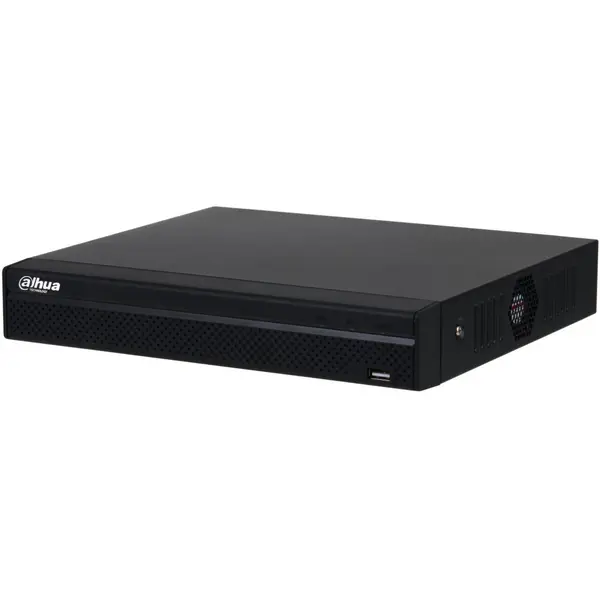 NVR 4 canale Dahua NVR4104HS-4KS3, 12MP, Perimetru, SMD Plus, detectie si recunoastere faciala, fara PoE