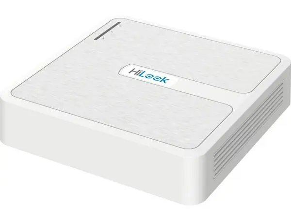 NVR 4 canale Hikvision HiLook NVR-104H-D/4P(D), pana la 6MP, 4x PoE, latime banda 60 Mbps, 1 port SATA