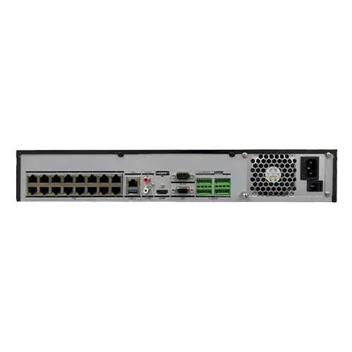NVR 4K 8MP Hikvision, AcuSense, total 32 canale max. 12MP, 16 porturi PoE, Alarma, 4xSata - DS-7732NXI-K4-16P(Alarm16+9)