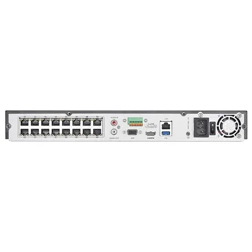 NVR 4K AcuSense 16 canale 12MP'16 porturi PoE - HIKVISION DS-7616NXI-I2-16P-S
