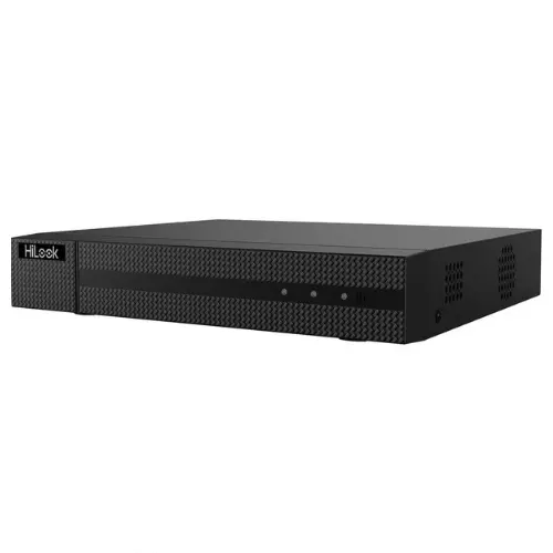 NVR 8 canale Hikvision HiLook NVR-108MH-C(D), 8MP 4K, 80 Mbps, Detectare miscare, 1x SATA max 8TB, HDMI, VGA