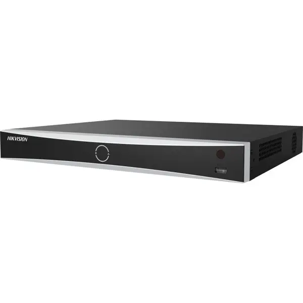 NVR 8 canale Hikvision Pro Series DS-7608NXI-I2/VPro, 32MP, AcuSeek, AcuSearch, recunoastere faciala, fara PoE