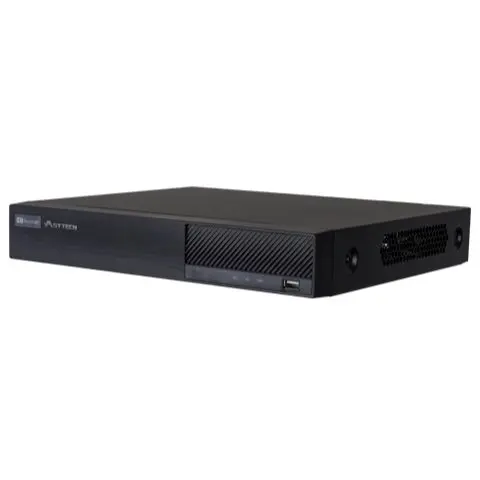 NVR 8 canale IP + 8 porturi POE Asytech VT-N1308HC-8P, 5 MP, H.265, PoE