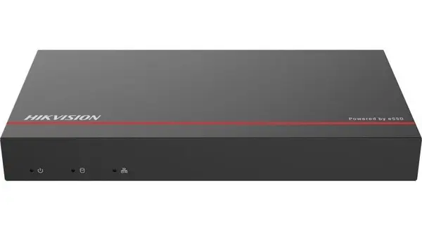 NVR 8 canale PoE, 4MP, latime de banda 60Mbps, SSD 1 TB incorporat, Hikvision DS-E08NI-Q1/8P